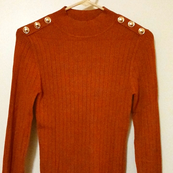 NWOT Ribbed Sweater - Picture 3 of 4